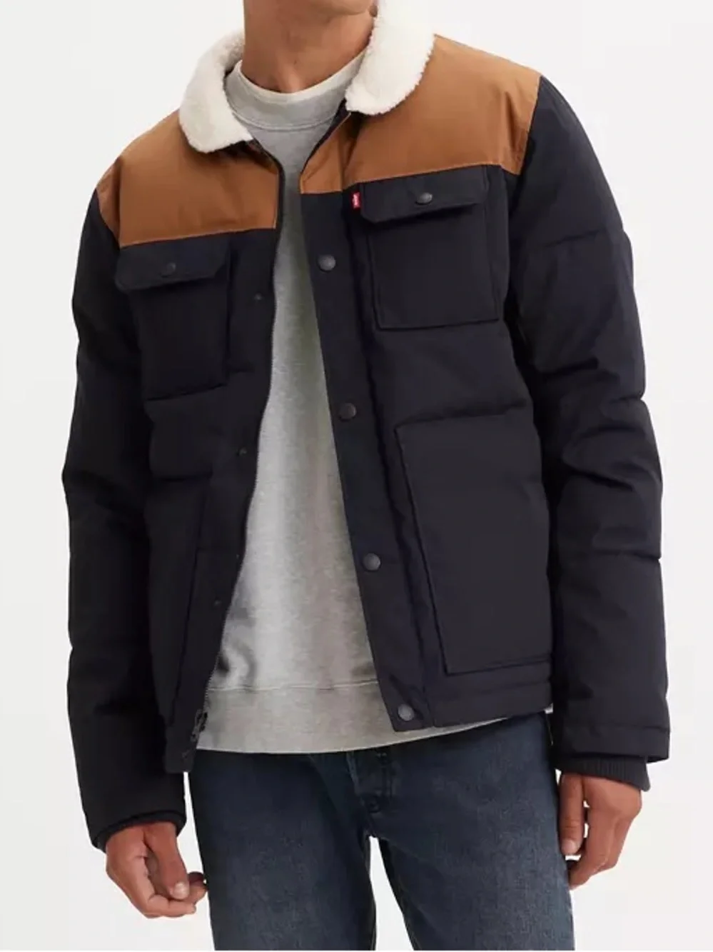 Levi's QUILTED WOODSMAN PUFFER JACKET Small